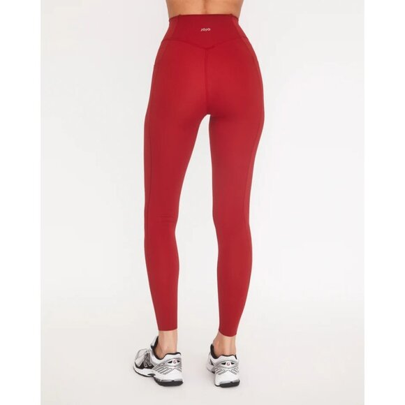 Joja Pocket Spin Leggings in Cardinal - Picture 3 of 5